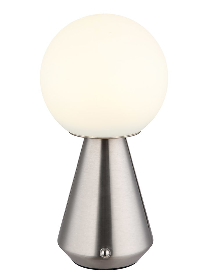 Globo lighting Lampa stołowa LED "Sora" w kolorze srebrnym - wys. 23,5 x Ø 12 cm rozmiar: onesize