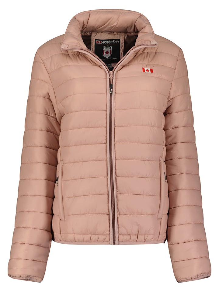 Canadian Peak Kurtka pikowana "Atikeak" w kolorze szaroróżowym rozmiar: XL