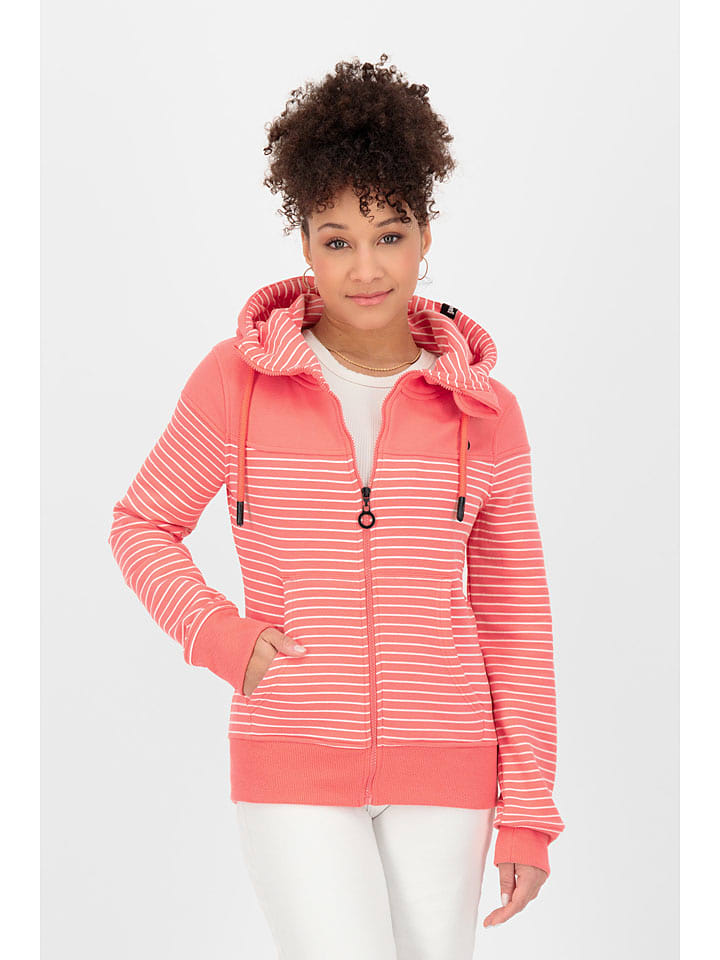 alife and kickin Bluza "PalinaAK" w kolorze koralowym rozmiar: S