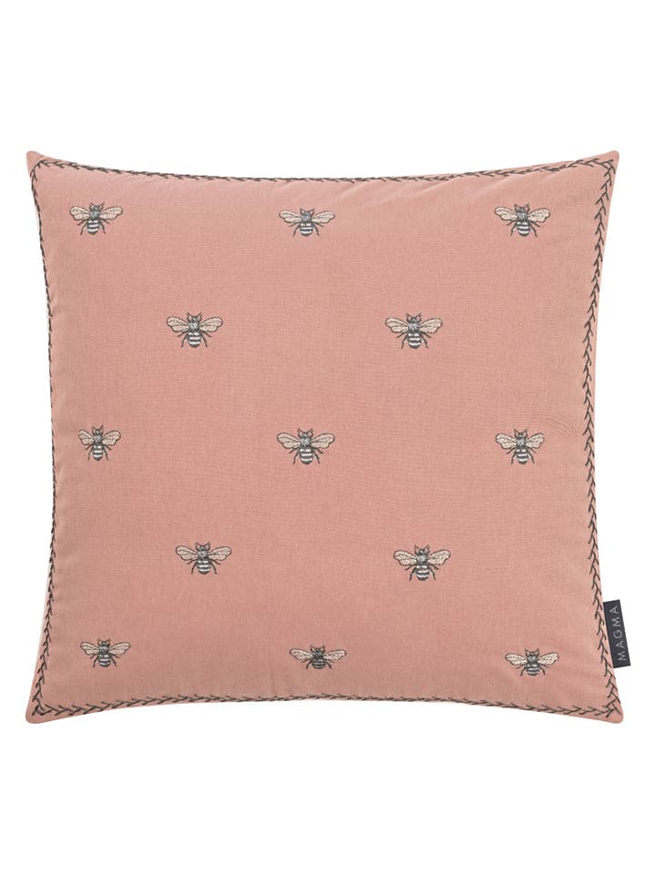 Magma Heimtex Poszewka "Maya" w kolorze jasnoróżowym na poduszkę - 45 x 45 cm rozmiar: onesize