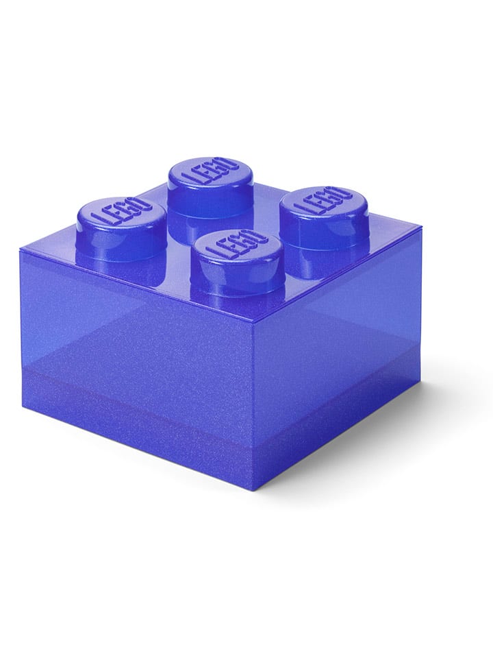 LEGO Pojemnik "Brick 4" w kolorze fioletowym - 25 x 18 x 25 cm rozmiar: onesize
