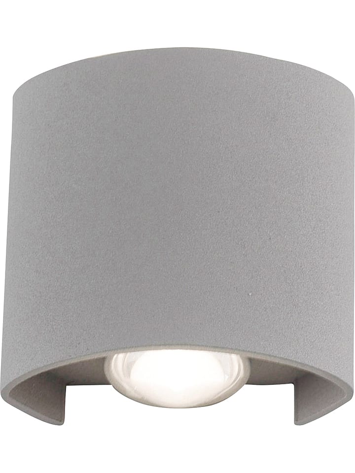Paul Neuhaus Lampa zewnętrzna LED "Carlo" w kolorze srebrnym - 3,2 x 7,6 cm rozmiar: onesize