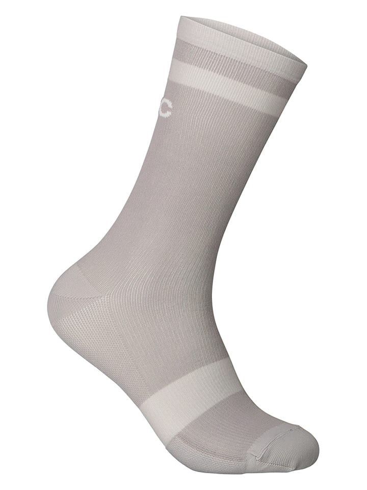 POC Skarpety kolarskie "Lure" w kolorze szarym rozmiar: L