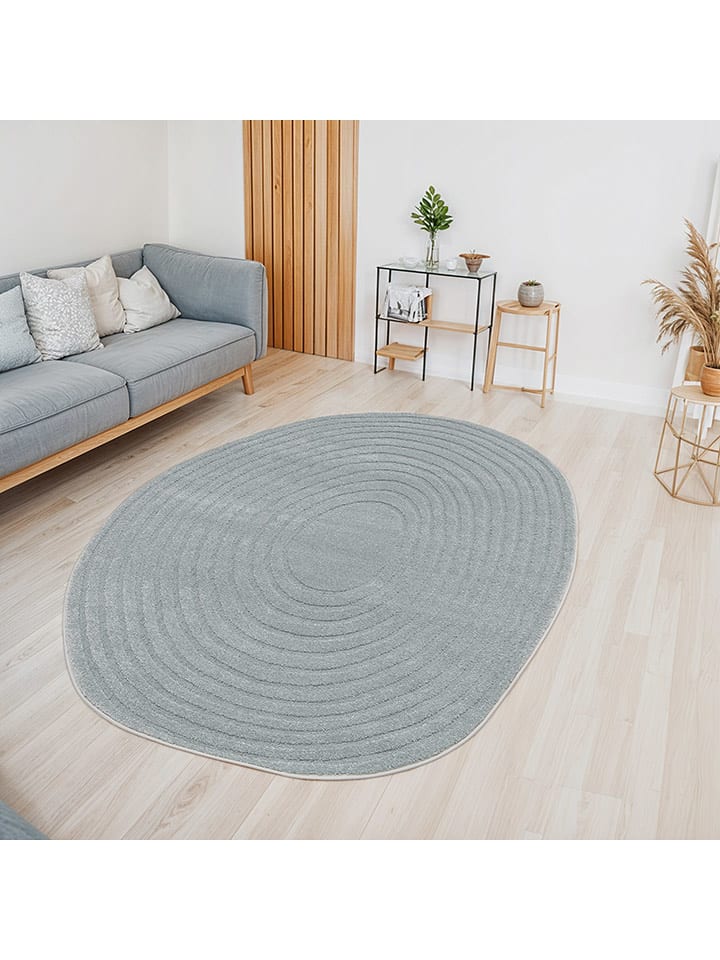 bobochic Dywan "Briac" w kolorze niebieskim rozmiar: 200x290 cm