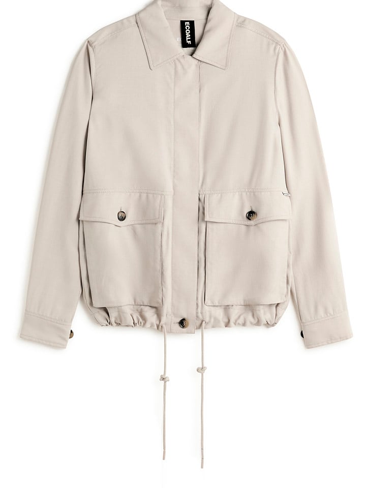 Ecoalf Kurtka przejściowa w kolorze beżowym rozmiar: M