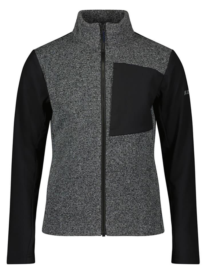 DOLOMITE Kurtka softshellowa "Latemar" w kolorze czarno-szarym rozmiar: XL