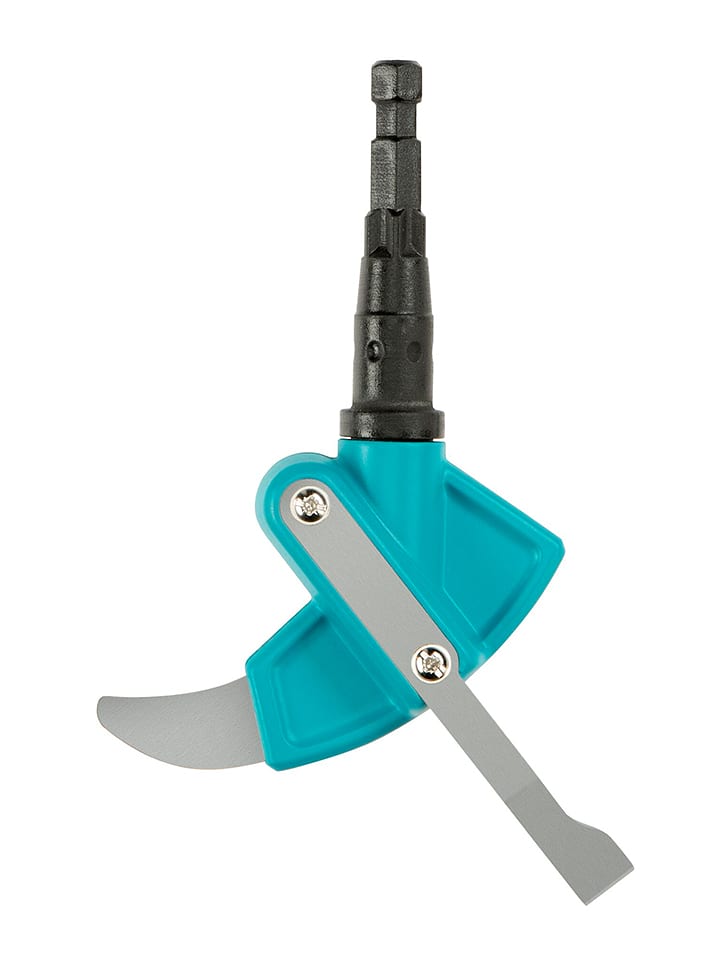 Gardena Skrobaczka "combisystem-2in1" w kolorze turkusowym do fug - dł. 25 cm rozmiar: onesize