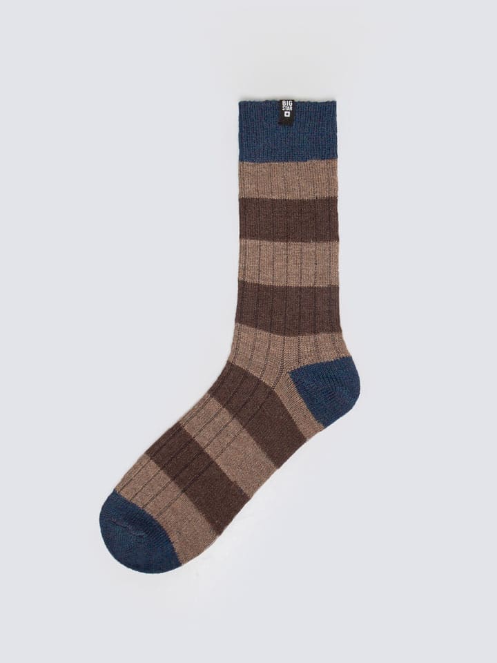 BIG STAR Skarpety w kolorze brązowym rozmiar: 39-42