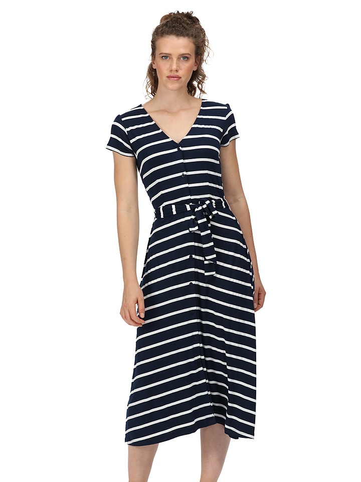 Regatta Sukienka "Maisyn" w kolorze granatowym rozmiar: 38