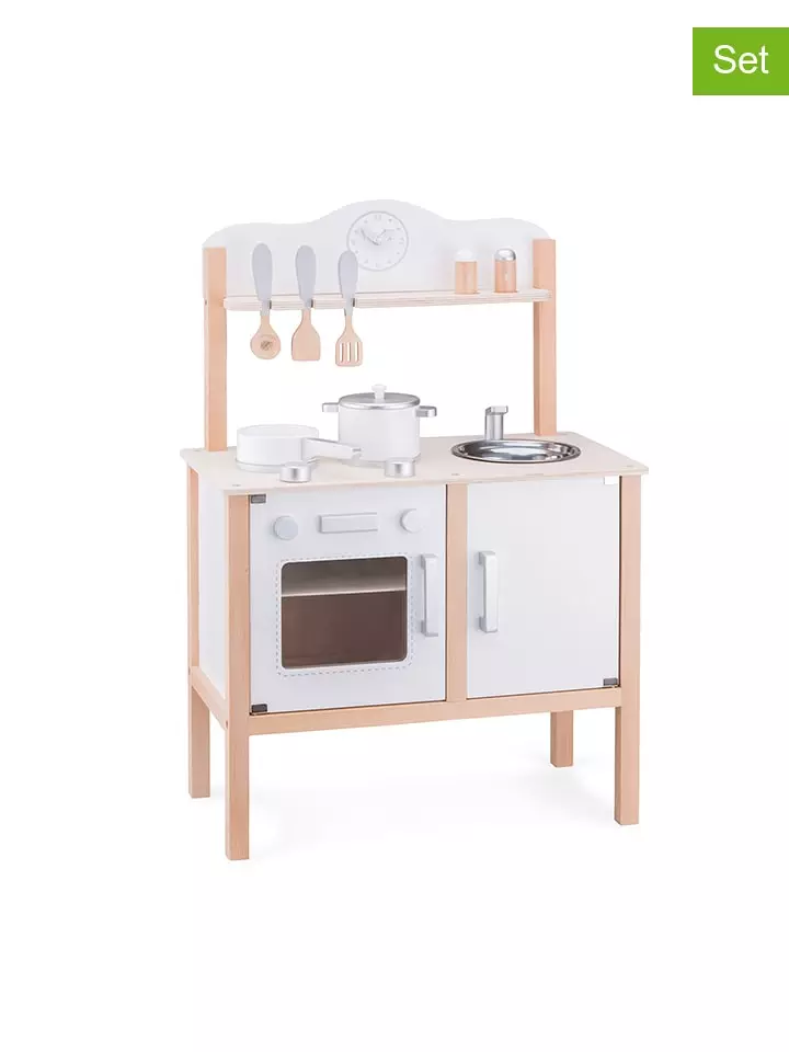 New Classic Toys Kuchnia "Modern" z akcesoriami do zabawy - 3+ rozmiar: onesize
