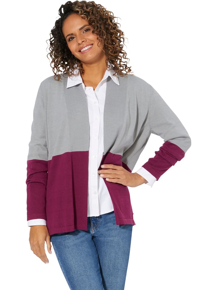 WITT WEIDEN Kardigan w kolorze szaro-fioletowym rozmiar: 40