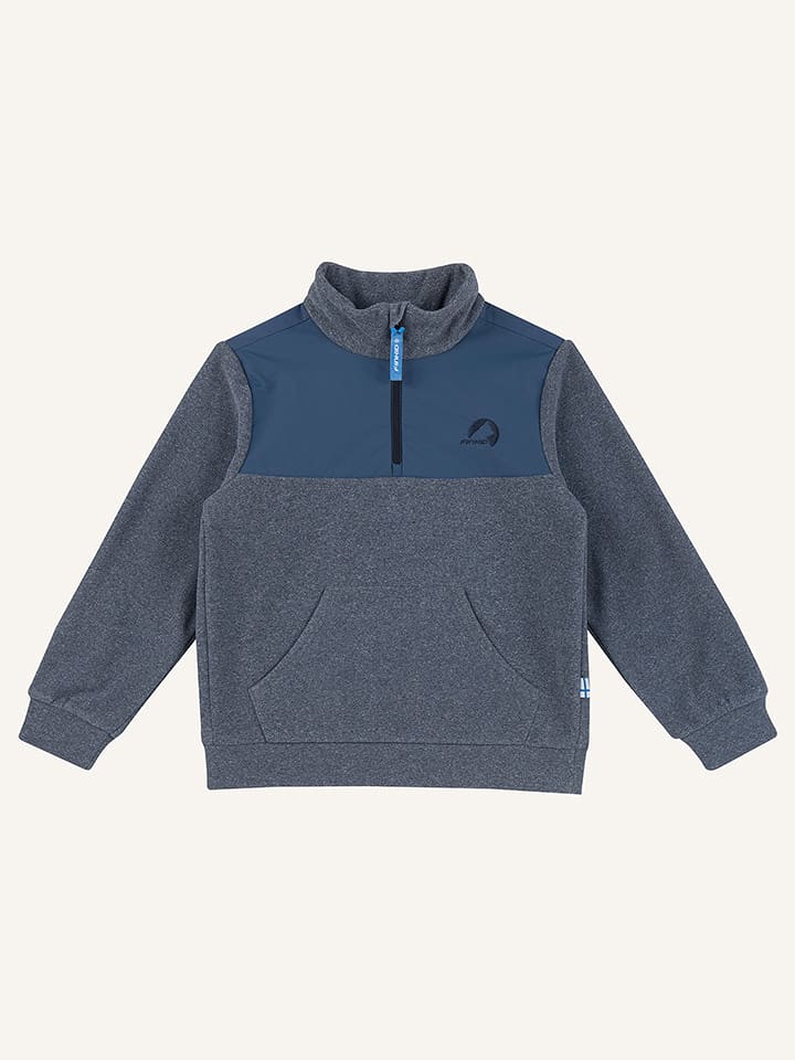 finkid Bluza polarowa "Masi" w kolorze niebieskim rozmiar: 140/150