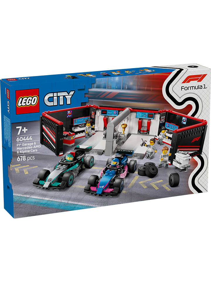 LEGO LEGO® City F1® Garage with Mercedes-AMG and Alpine racing cars - 7+ rozmiar: onesize