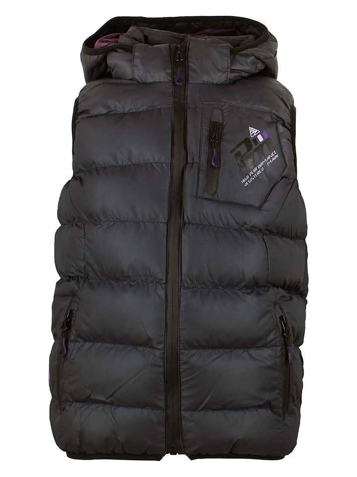 Peak Mountain Kamizelka pikowana w kolorze czarnym rozmiar: 140