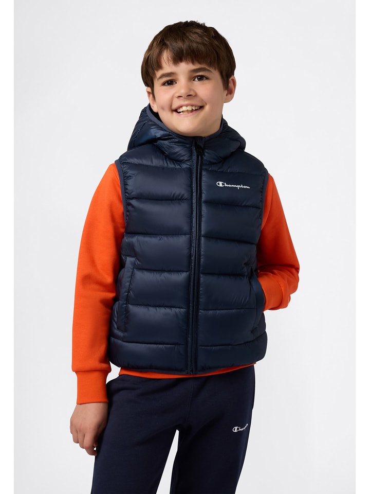 Champion Kamizelka pikowana w kolorze granatowym rozmiar: 158/164