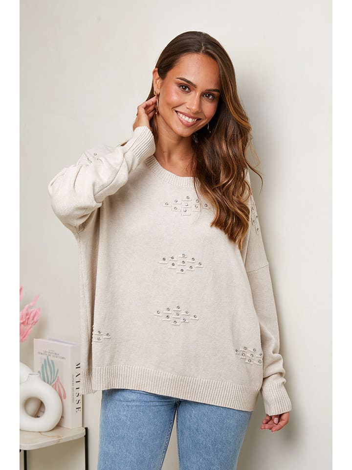 Soft Cashmere Sweter w kolorze kremowym rozmiar: 34/36