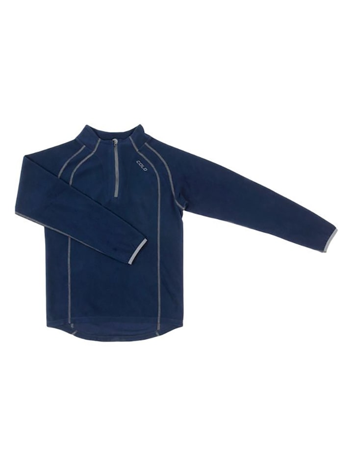 COLD Bluza polarowa "Moritz" w kolorze granatowym rozmiar: S