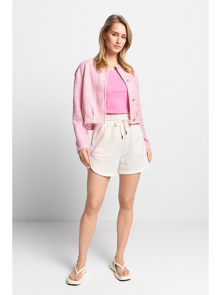 Rich & Royal Szorty w kolorze kremowym rozmiar: S