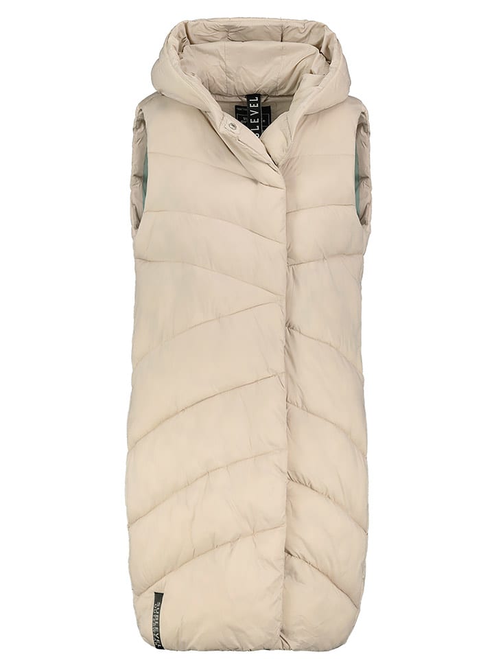 Sublevel Kamizelka pikowana w kolorze beżowym rozmiar: M