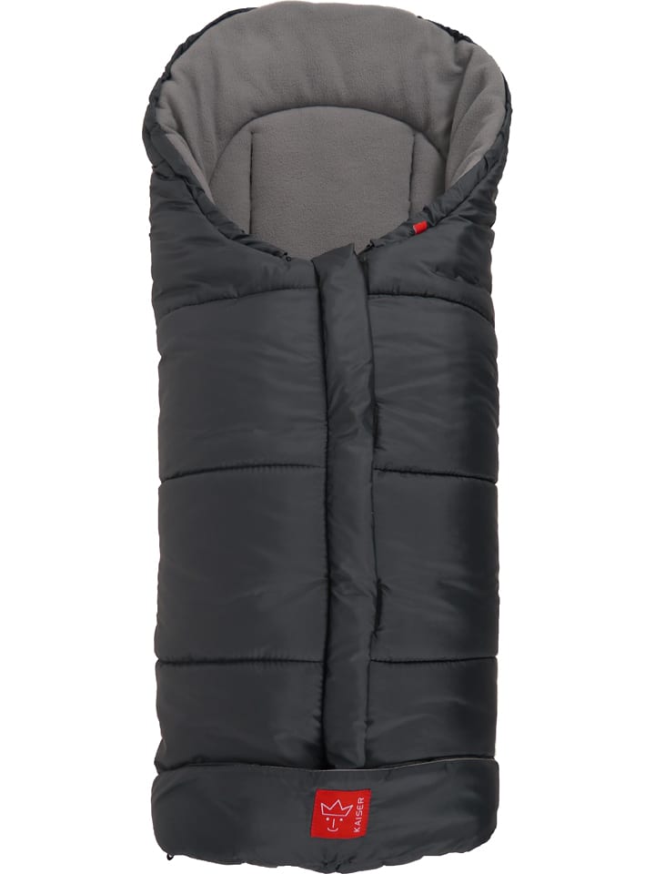 Kaiser Naturfellprodukte Śpiworek termiczny "Timbatoo" w kolorze antracytowym - 105 x 45 cm rozmiar: onesize
