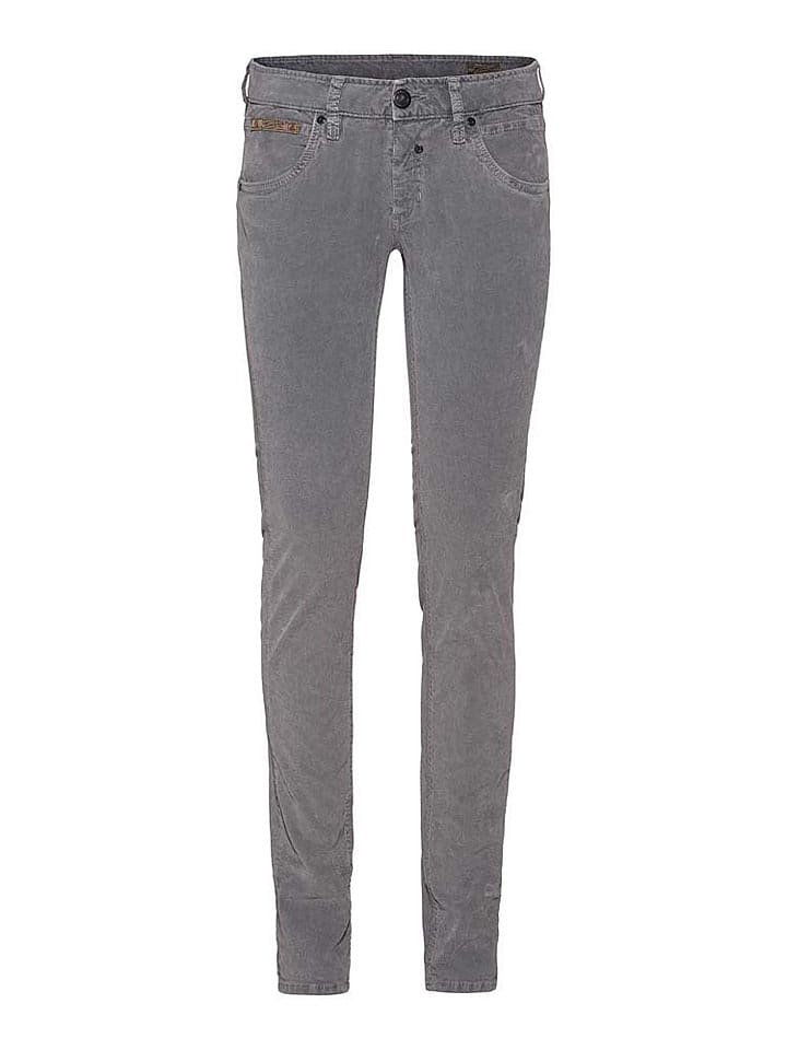 Herrlicher Spodnie w kolorze szarym rozmiar: W27/L32