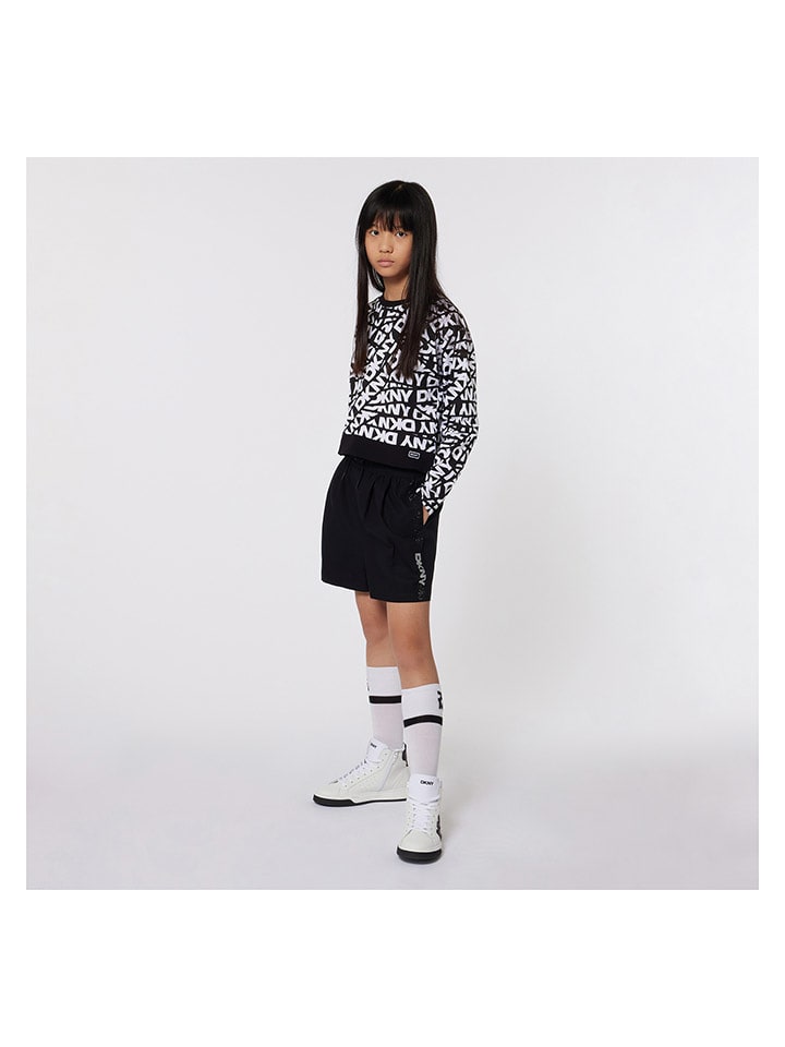 DKNY Bermudy w kolorze czarnym rozmiar: 164