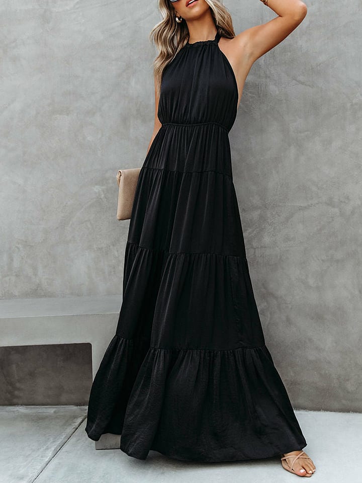 Milan Kiss Sukienka w kolorze czarnym rozmiar: L