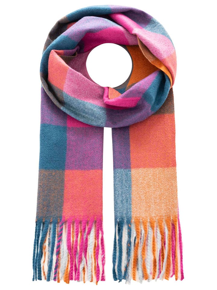 Zwillingsherz Szal ze wzorem - 200 x 33 cm rozmiar: onesize