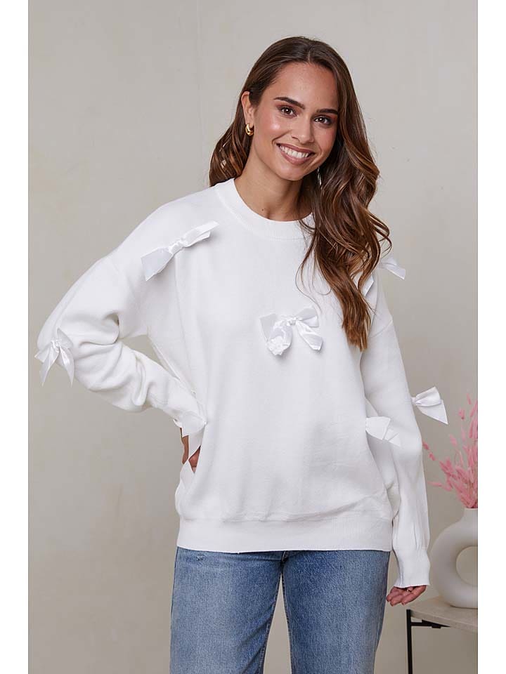 Soft Cashmere Sweter w kolorze białym rozmiar: 38/40