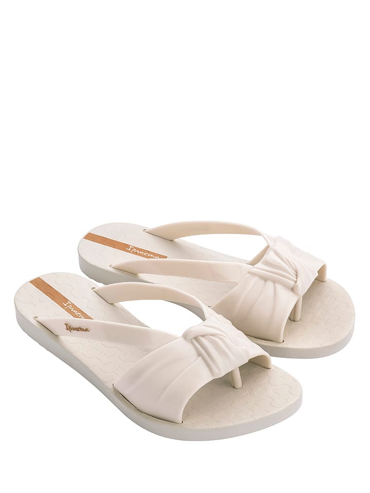 Ipanema Japonki w kolorze kremowym rozmiar: 39