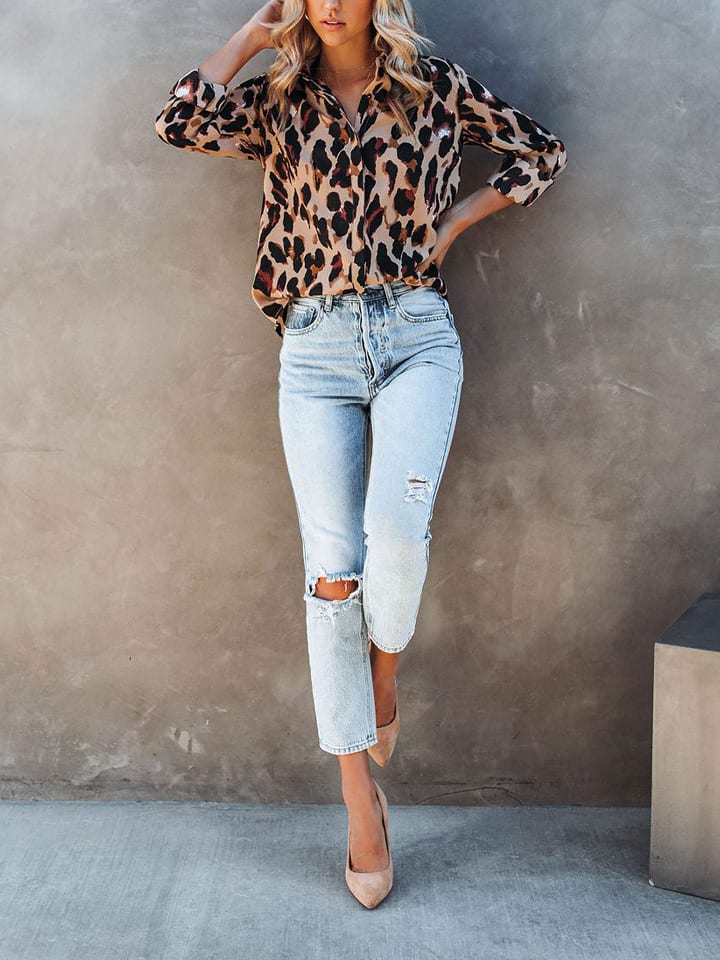 LA Angels Koszula w kolorze beżowym rozmiar: L