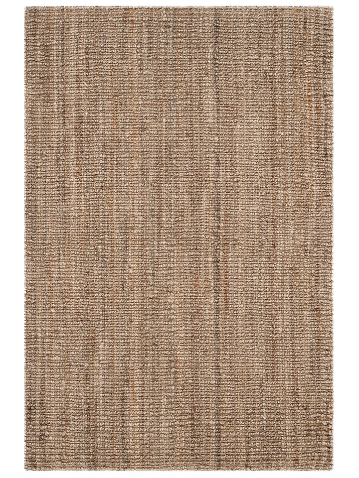 Safavieh Dywan "Aegina" w kolorze ciemnobrązowym z juty rozmiar: 91x152 cm