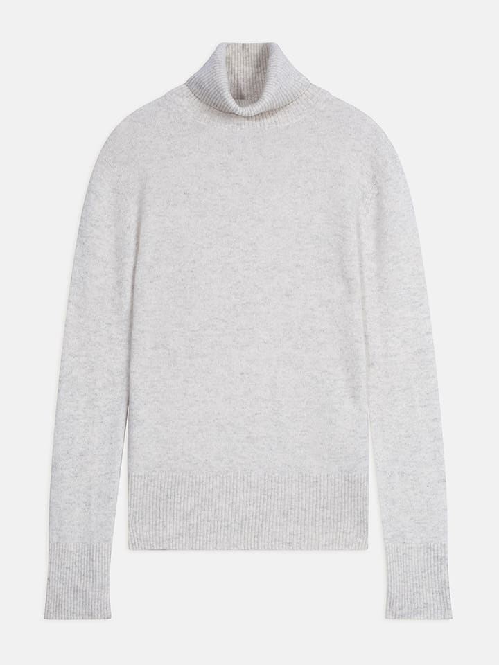 Perfect Cashmere Kaszmirowy golf "Tracy" w kolorze jasnoszarym rozmiar: M