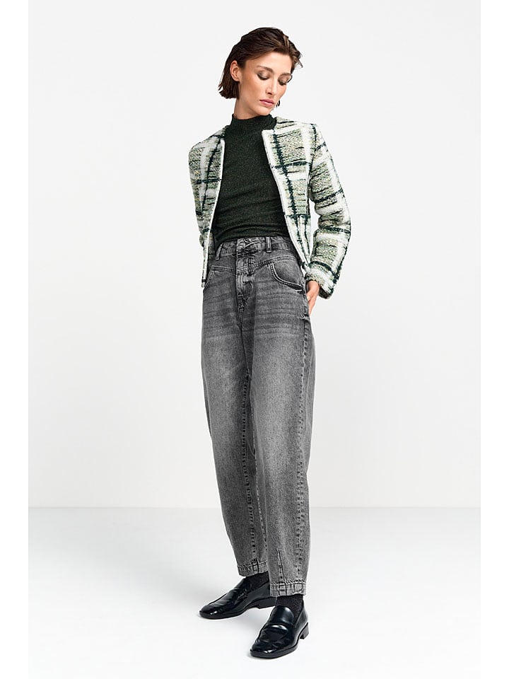 Rich & Royal Kardigan w kolorze zielono-czarnym rozmiar: S