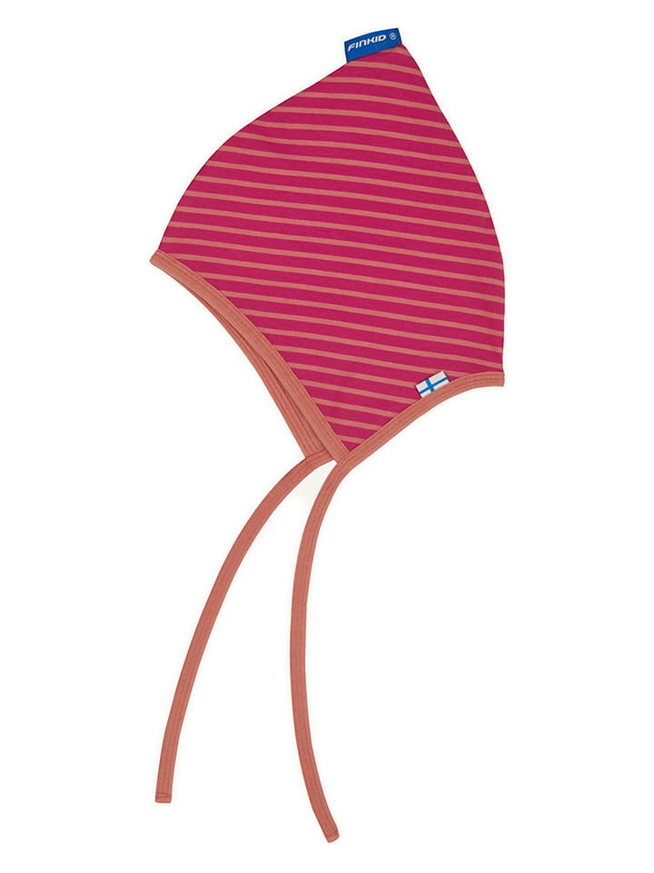 finkid Czapka "Poiju" w kolorze różowym rozmiar: 48-50 cm