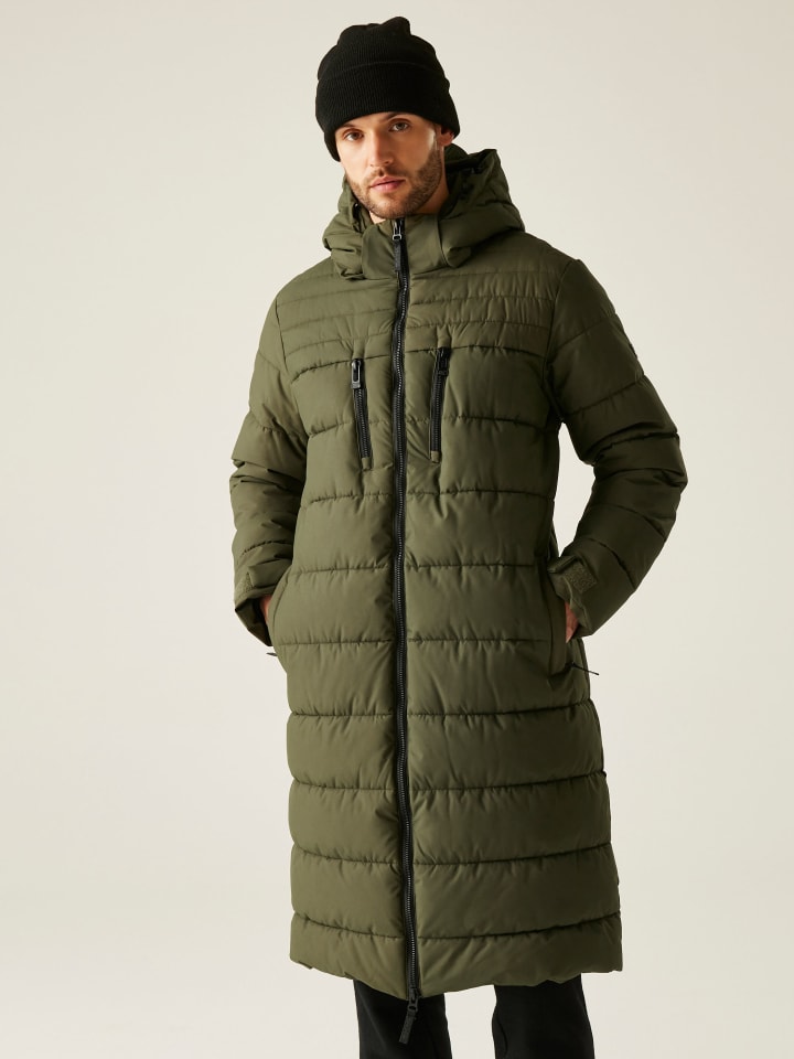 Regatta Płaszcz pikowany "Mottere" w kolorze oliwkowym rozmiar: XXL