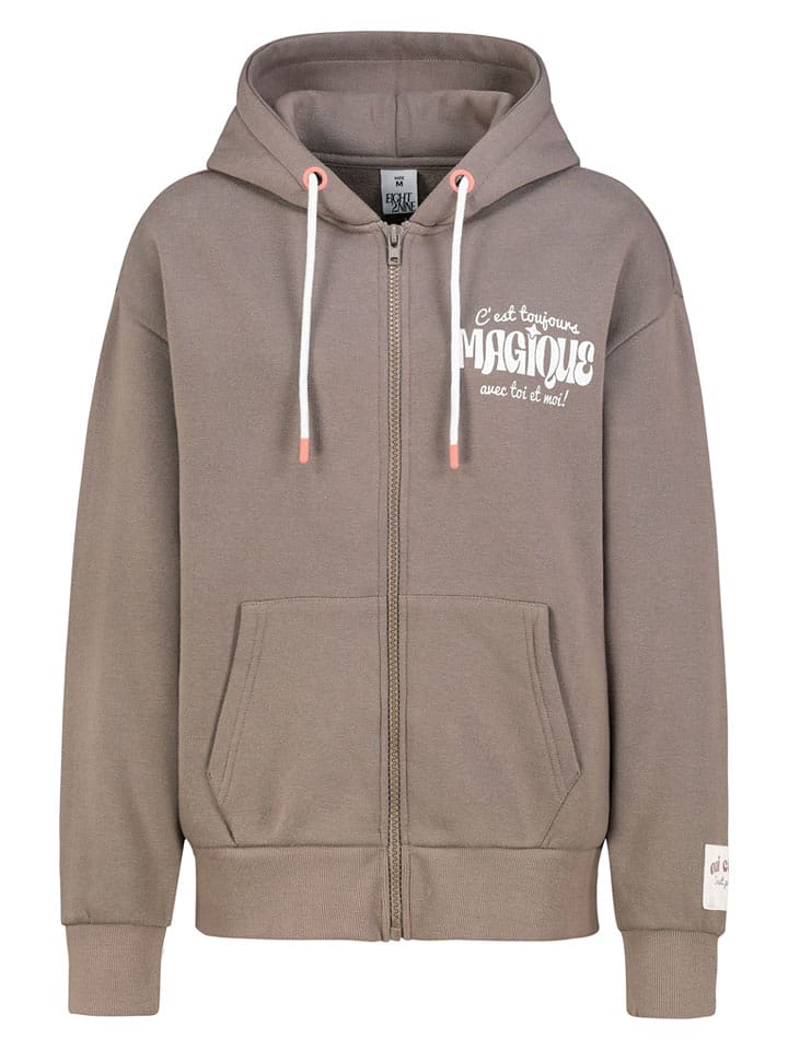 Eight2Nine Bluza w kolorze szarobrązowym rozmiar: S