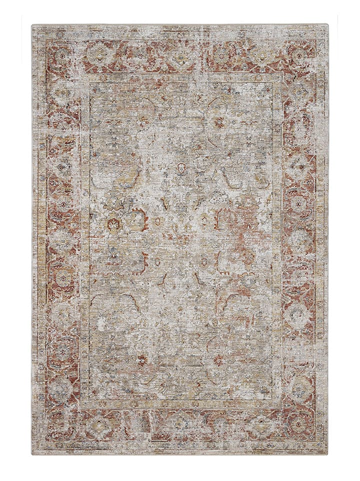 ABC Italia Dywan "Caravan" w kolorze szaro-pomarańczowym rozmiar: 133x190 cm