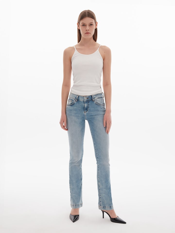 LTB Dżinsy "Fallon" - Flare fit - w kolorze błękitnym rozmiar: W33/L32