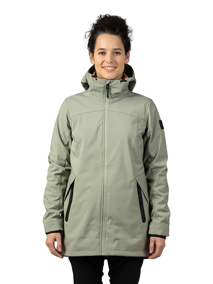 Hannah Kurtka softshellowa "Akame" w kolorze oliwkowym rozmiar: 36