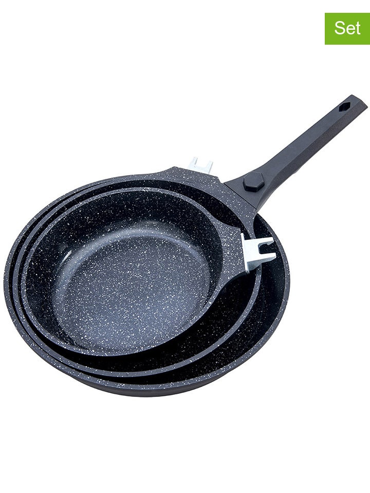 Laguiole 4-częściowy zestaw "Alizée" w kolorze czarnym rozmiar: onesize