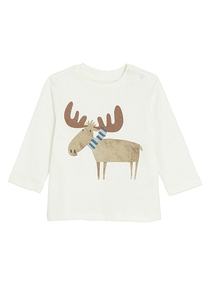 COOL CLUB Koszulka w kolorze kremowo-beżowym rozmiar: 86