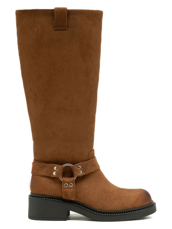 C'M Kozaki w kolorze jasnobrązowym rozmiar: 37