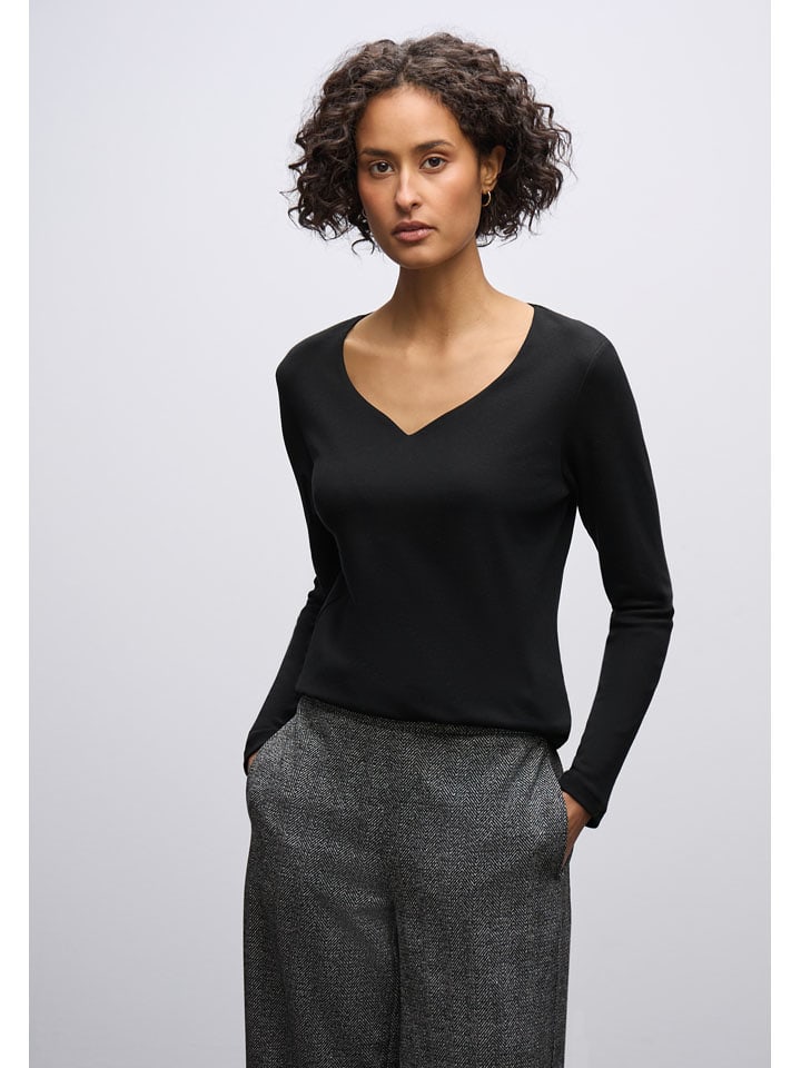 Street One Koszulka w kolorze czarnym rozmiar: 36