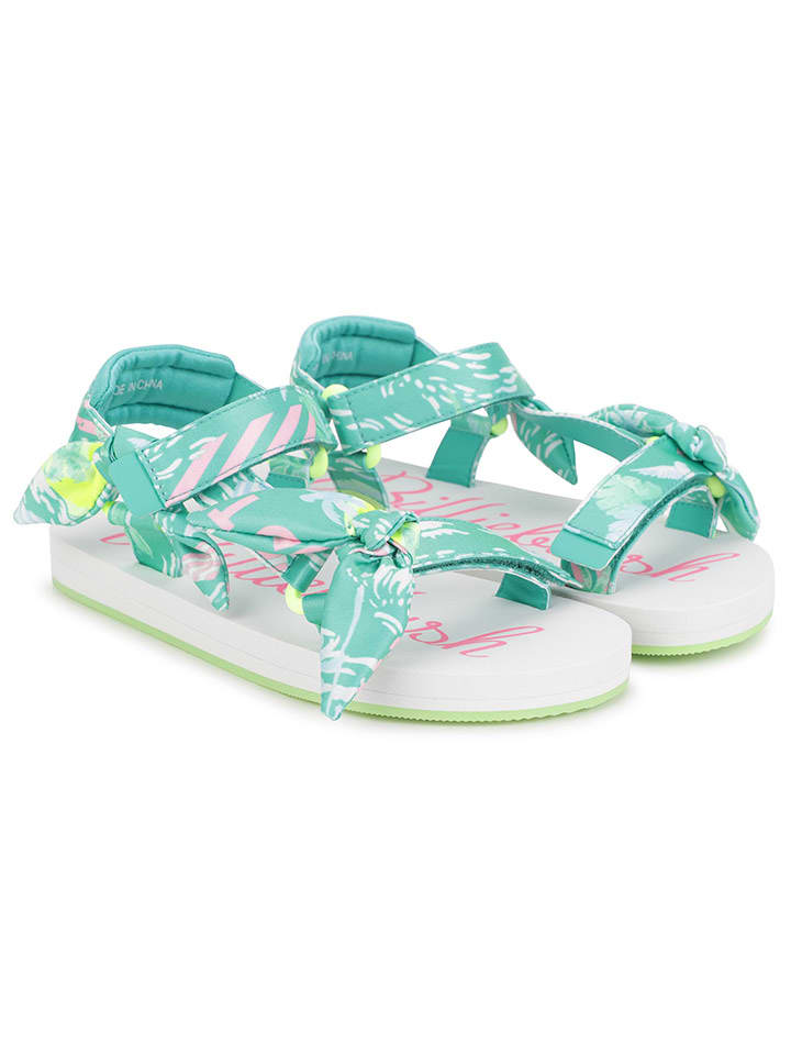 Billieblush Sandały w kolorze zielonym rozmiar: 26