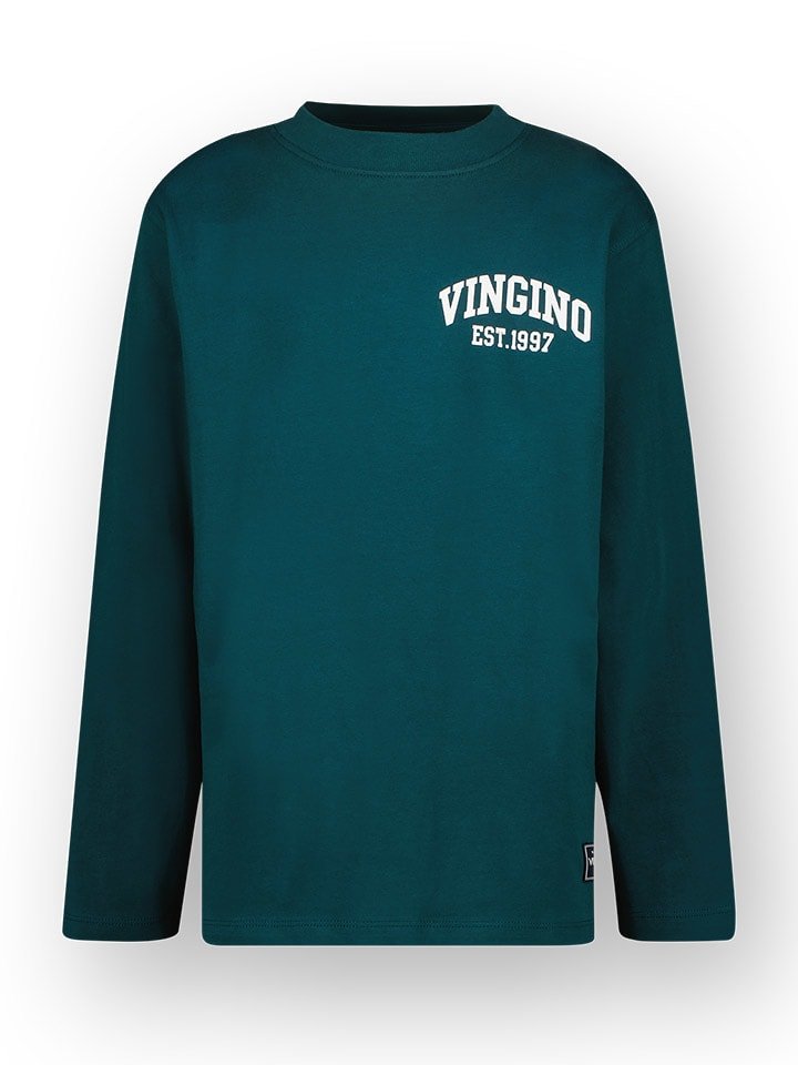 Vingino Koszulka w kolorze zielonym rozmiar: 164