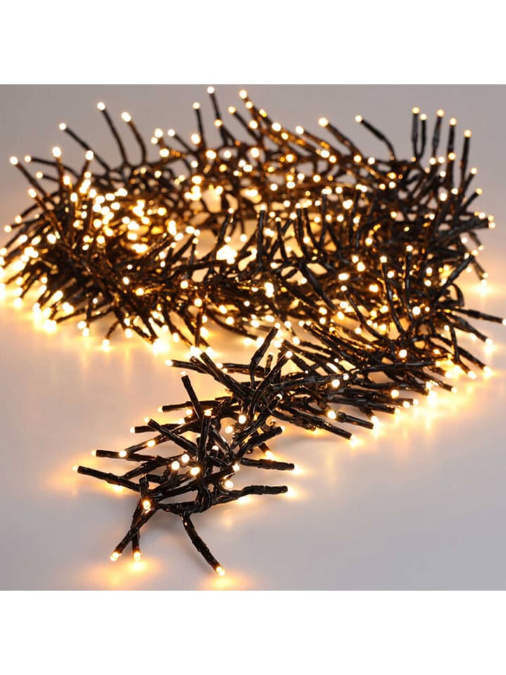 WellHome Łańcuch świetlny LED w kolorze ciepłej bieli - dł. 104 cm rozmiar: onesize