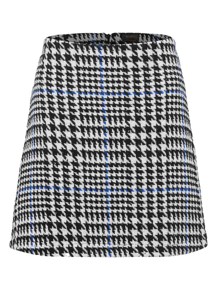 Herrlicher Spódnica w kolorze czarno-białym rozmiar: S