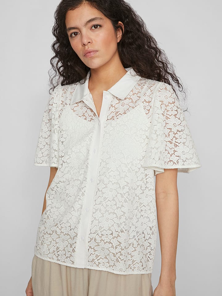 Vila Bluzka w kolorze białym rozmiar: S