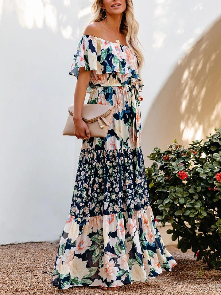 Milan Kiss Sukienka ze wzorem rozmiar: S